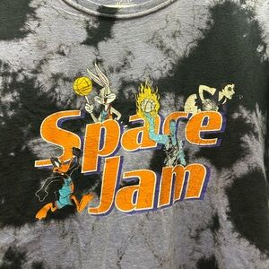 Pacsun Space Jam Graphic Tee Black Size Medium